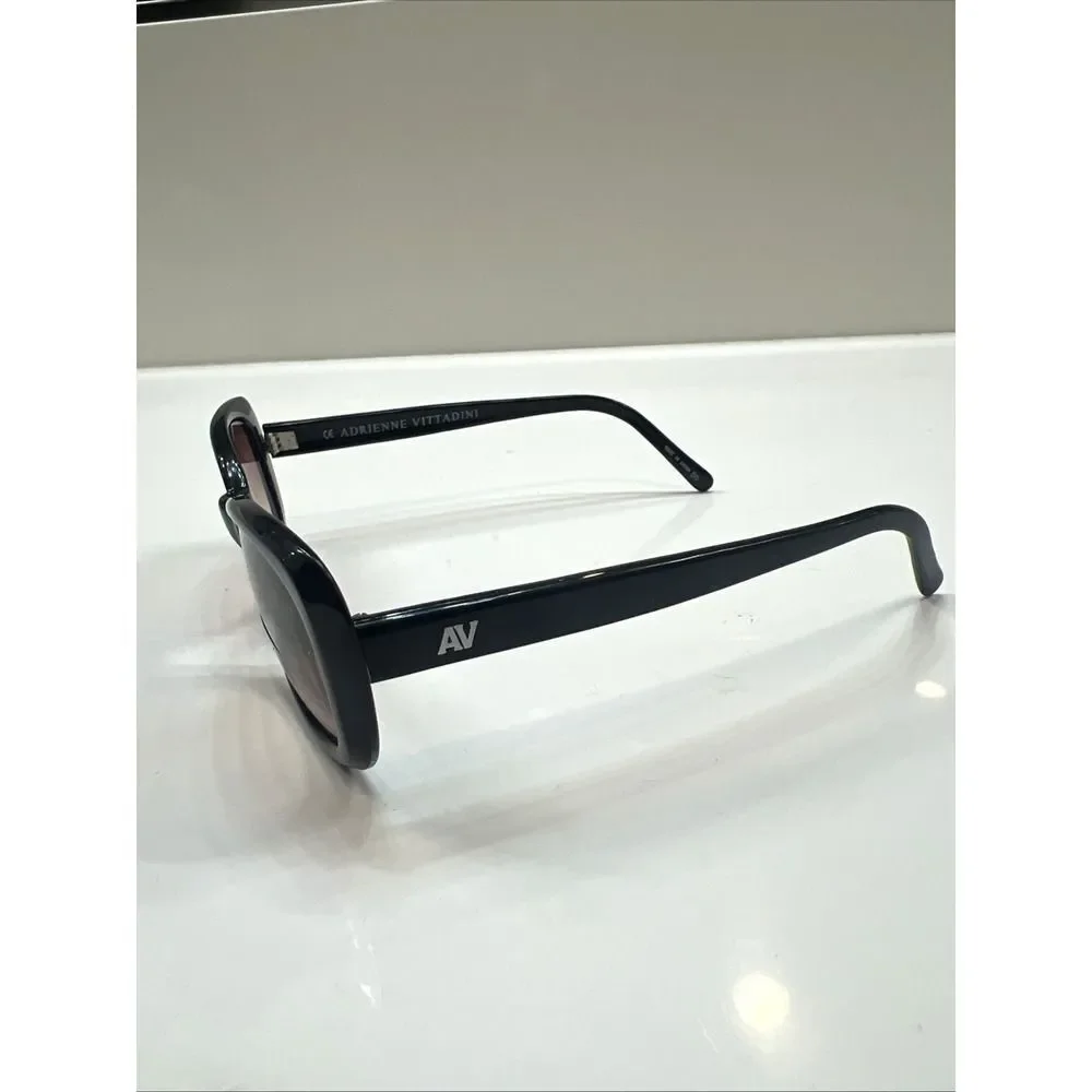 Adrienne Vittadini Eyeglasses Frame Womens 54-18-140 Plastic Full Rim Black